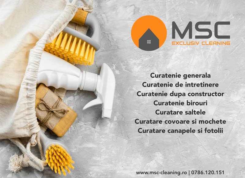 MSC Exclusive Cleaning - Servicii curatenie